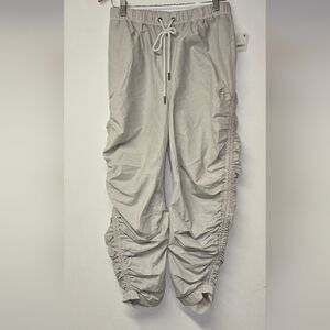 FP Womens Cream Colored Drawstring Pants